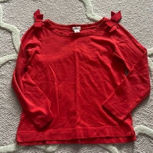 Crewcuts red bow top